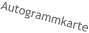 Autogrammkarte
