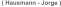 ( Hausmann - Jorge )