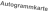 Autogrammkarte